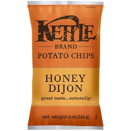 Kettle Foods Kettle Potato Chip Honey Dijon 5 oz., PK15 424711